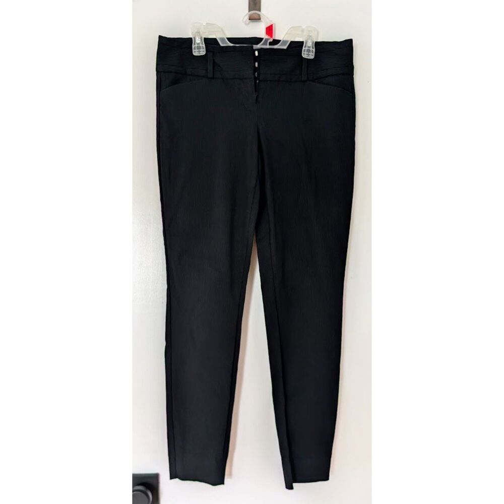 The Limited Exact Stretch Black Pinstripe Dress Pants Size 2